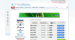 Desktop Screenshot of barcelonacruises.net